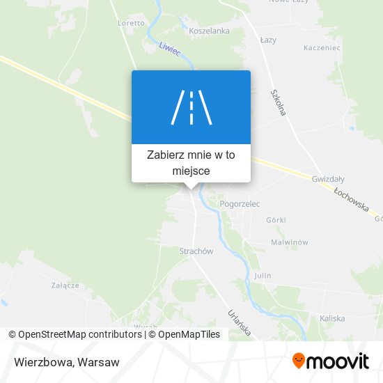 Mapa Wierzbowa