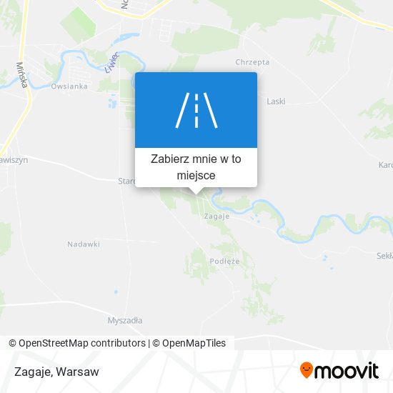 Mapa Zagaje