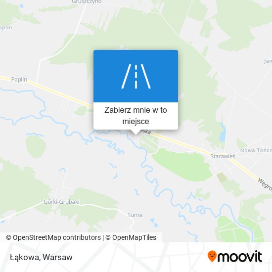 Mapa Łąkowa