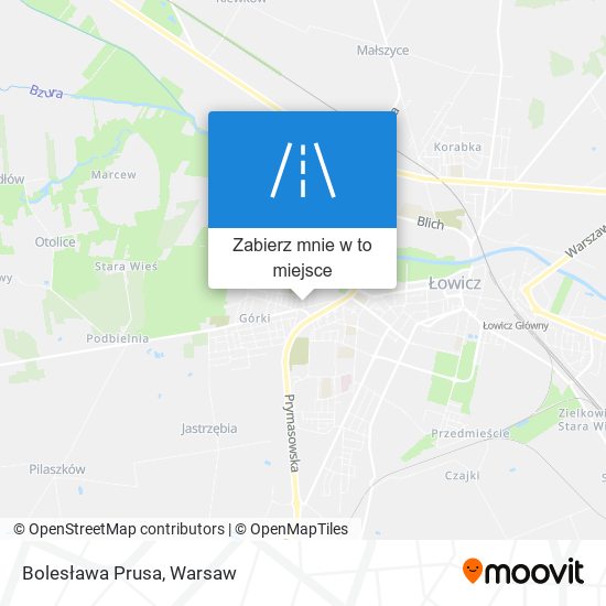 Mapa Bolesława Prusa