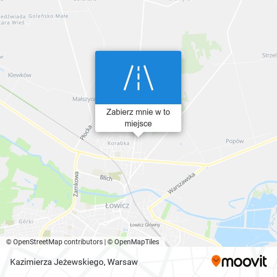 Mapa Kazimierza Jeżewskiego