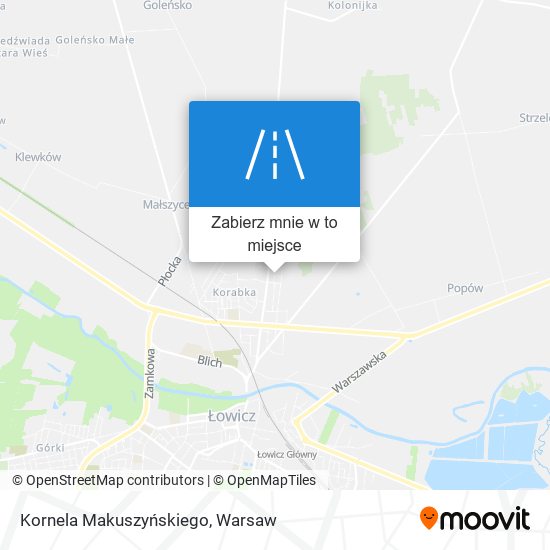 Mapa Kornela Makuszyńskiego