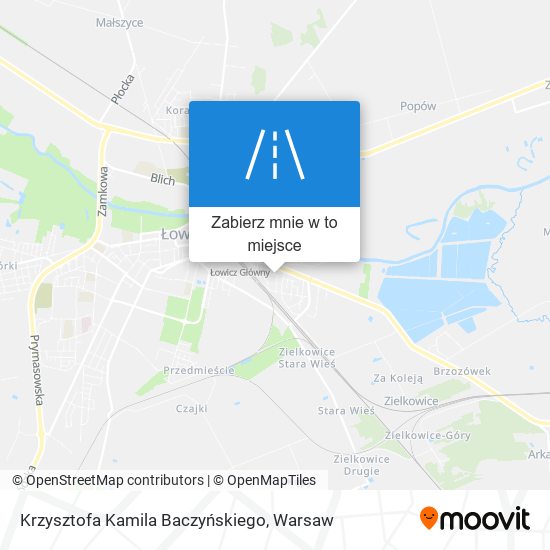 Mapa Krzysztofa Kamila Baczyńskiego