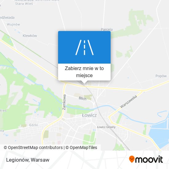 Mapa Legionów