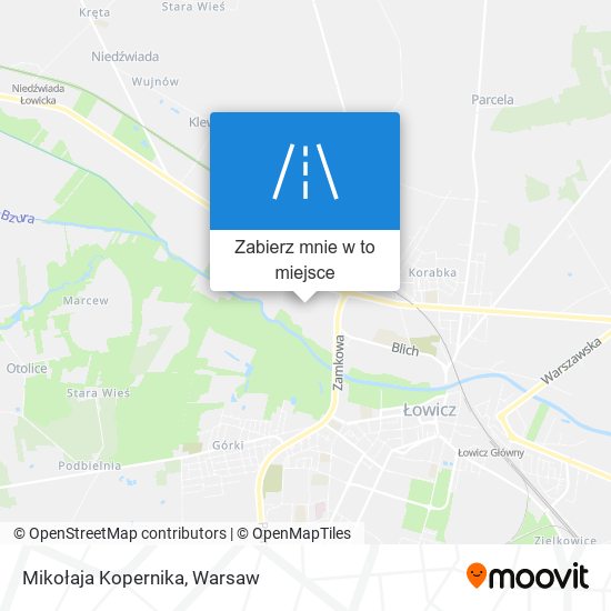 Mapa Mikołaja Kopernika