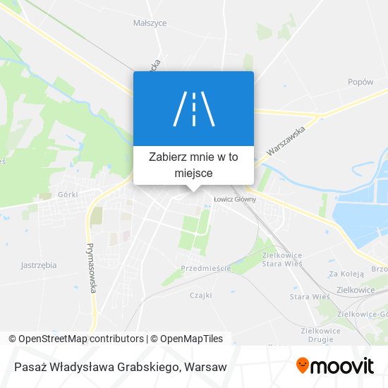 Mapa Pasaż Władysława Grabskiego