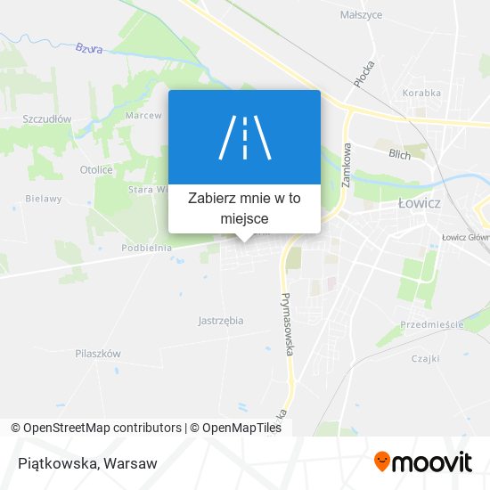 Mapa Piątkowska