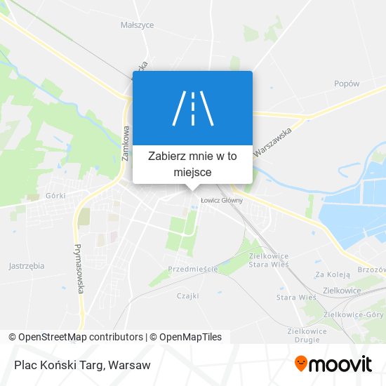 Mapa Plac Koński Targ