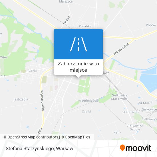 Mapa Stefana Starzyńskiego