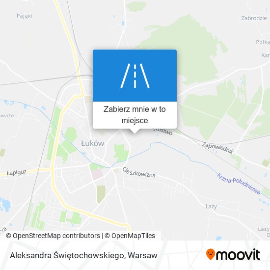 Mapa Aleksandra Świętochowskiego