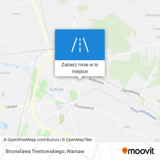 Mapa Bronisława Trentowskiego