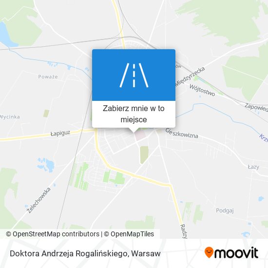 Mapa Doktora Andrzeja Rogalińskiego