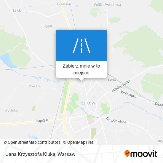 Mapa Jana Krzysztofa Kluka