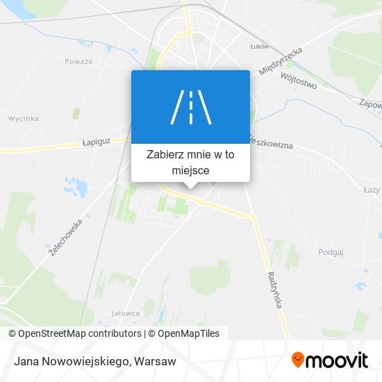 Mapa Jana Nowowiejskiego