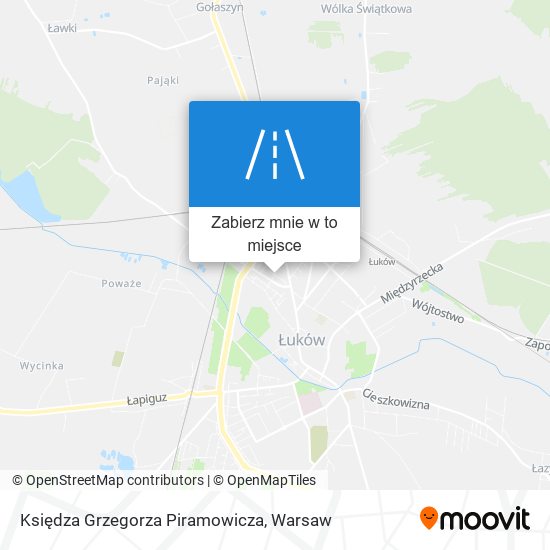 Mapa Księdza Grzegorza Piramowicza