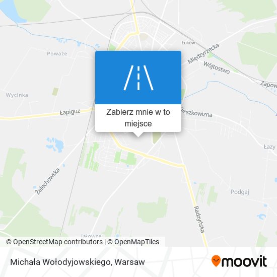 Mapa Michała Wołodyjowskiego