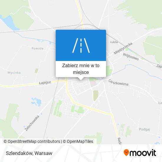 Mapa Szlendaków