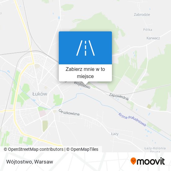 Mapa Wójtostwo