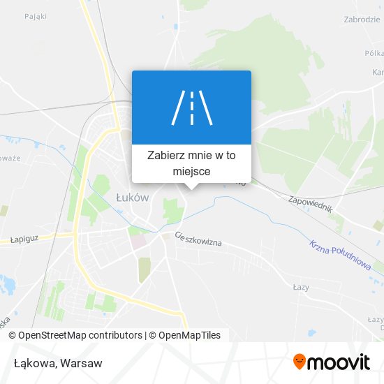 Mapa Łąkowa