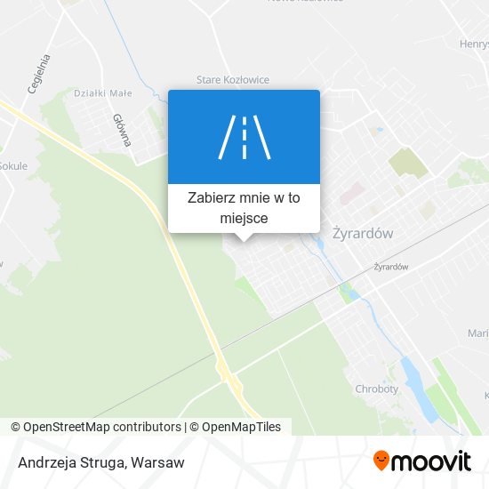 Mapa Andrzeja Struga