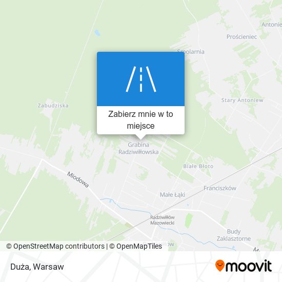 Mapa Duża