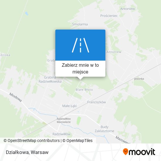 Mapa Działkowa