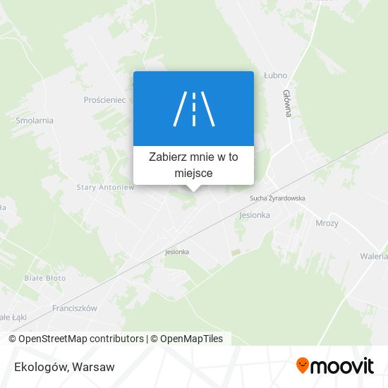 Mapa Ekologów