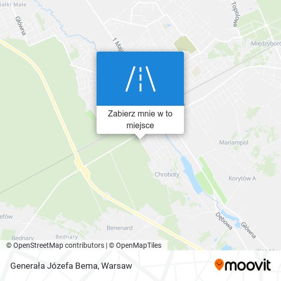 Mapa Generała Józefa Bema