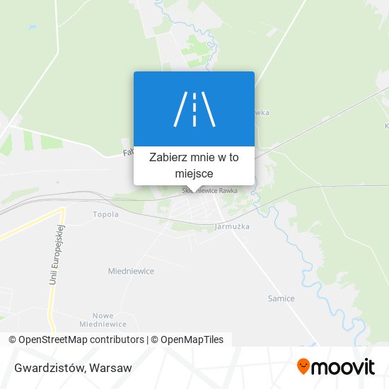 Mapa Gwardzistów