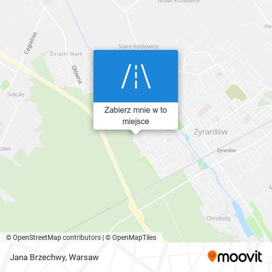 Mapa Jana Brzechwy