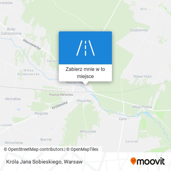 Mapa Króla Jana Sobieskiego