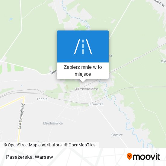 Mapa Pasażerska