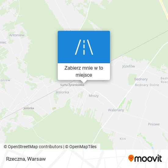 Mapa Rzeczna