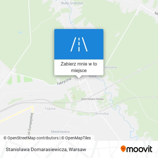 Mapa Stanisława Domarasiewicza