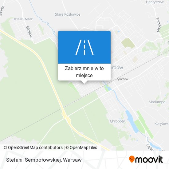 Mapa Stefanii Sempołowskiej