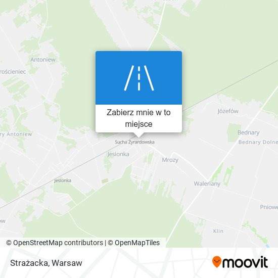 Mapa Strażacka