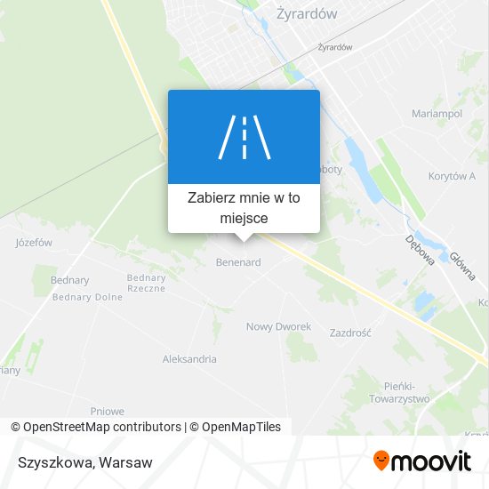 Mapa Szyszkowa