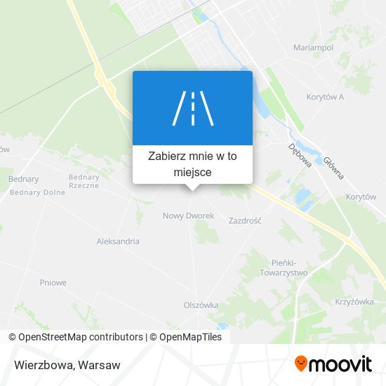 Mapa Wierzbowa