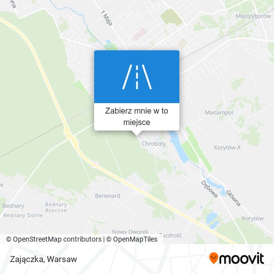 Mapa Zajączka