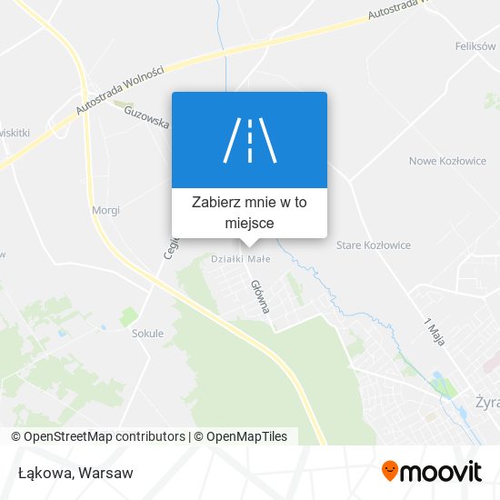 Mapa Łąkowa