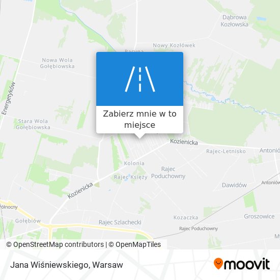 Mapa Jana Wiśniewskiego