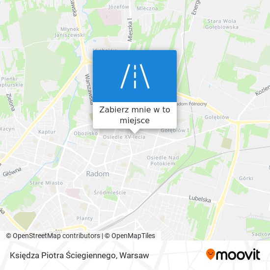 Mapa Księdza Piotra Ściegiennego