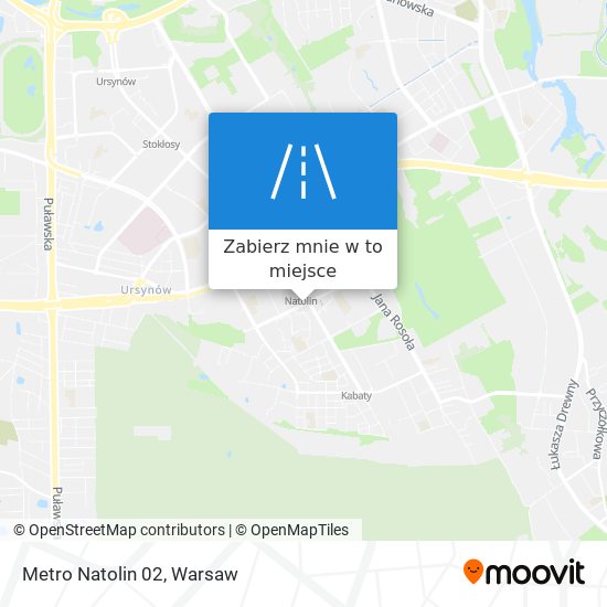 Mapa Metro Natolin 02