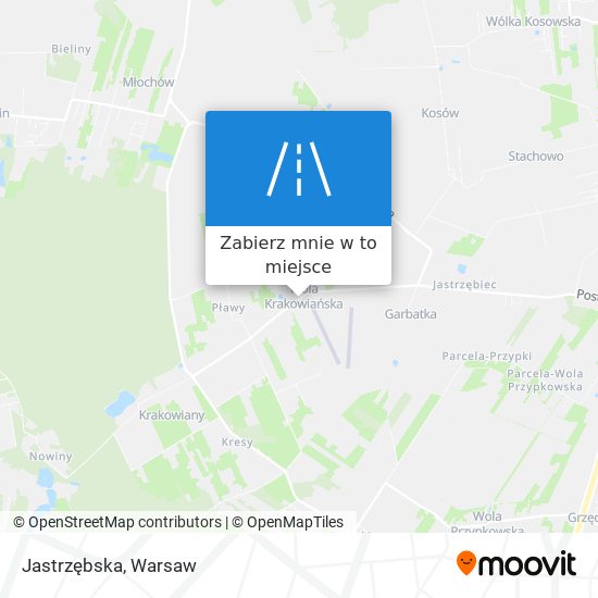 Mapa Jastrzębska