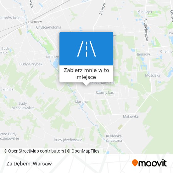 Mapa Za Dębem