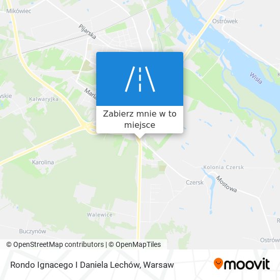 Mapa Rondo Ignacego I Daniela Lechów