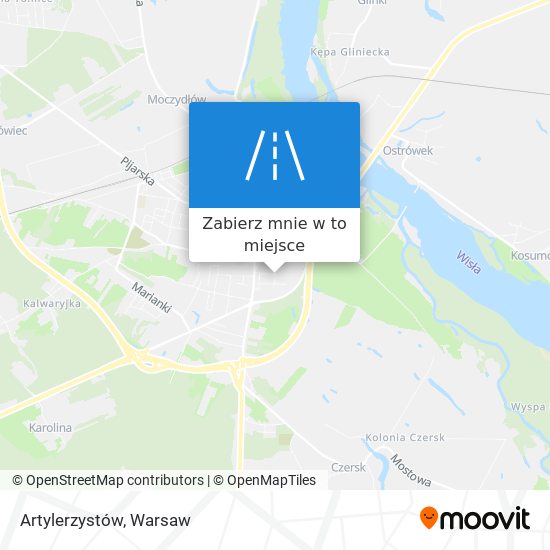 Mapa Artylerzystów