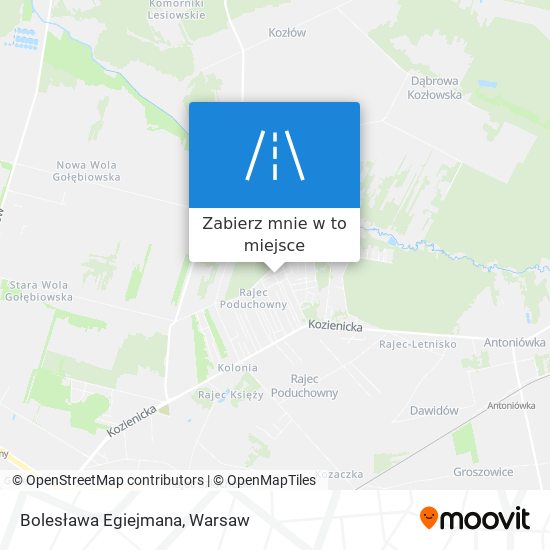 Mapa Bolesława Egiejmana