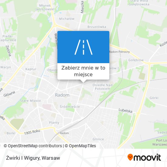 Mapa Żwirki I Wigury