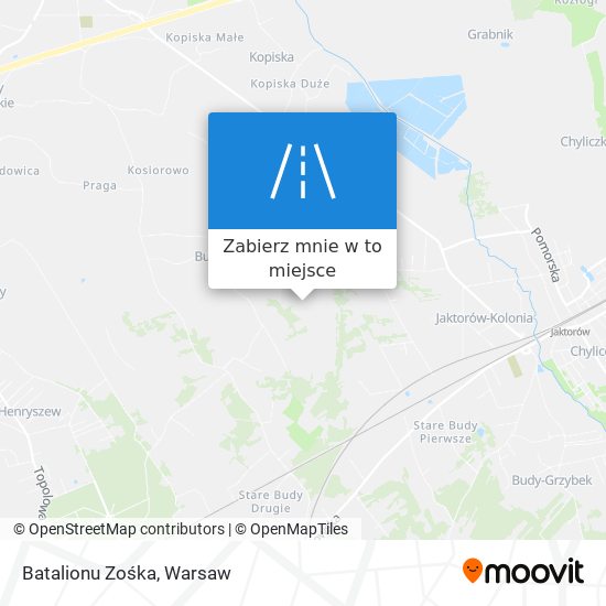 Mapa Batalionu Zośka